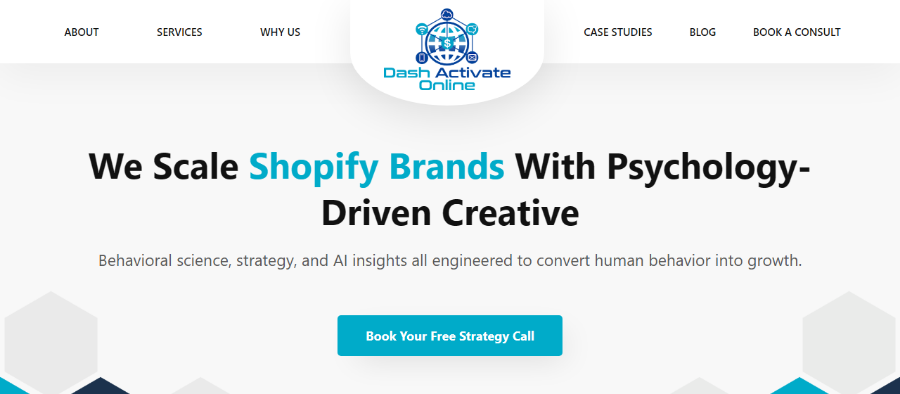 Client website (Meta ads agency)